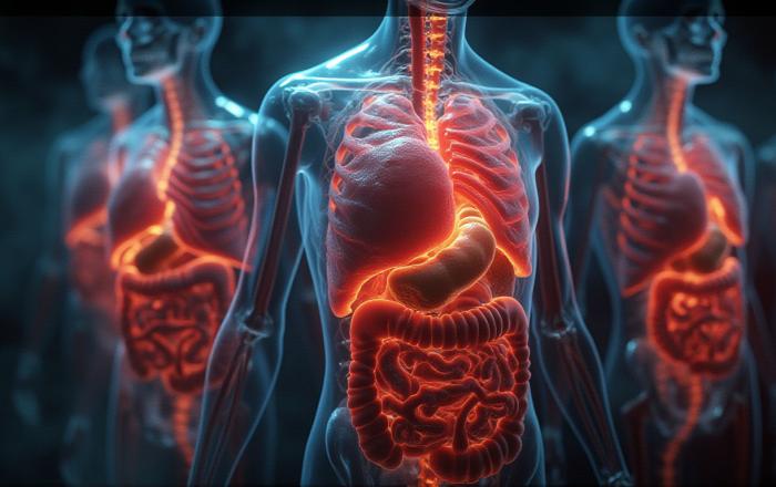 La foto mostra delle immagini radiologiche